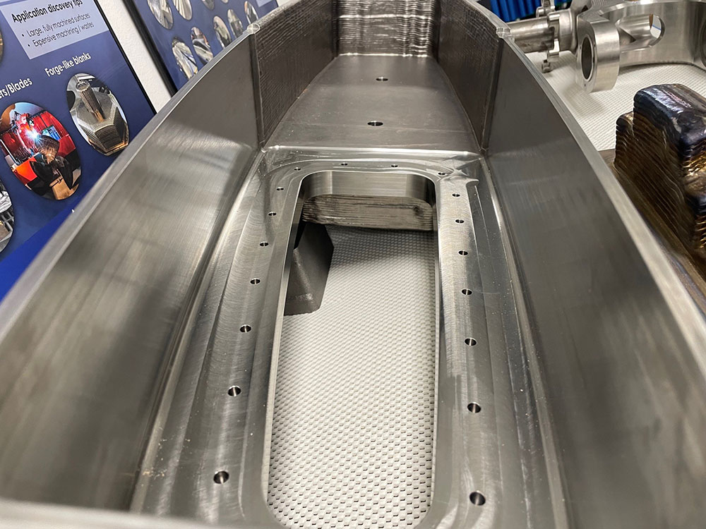 a mission-critical structural AM component using titanium